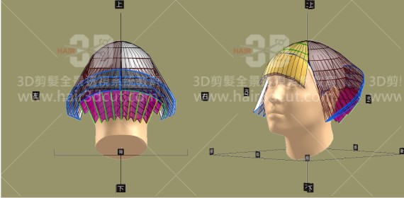 B11-1階梯式鮑伯頭